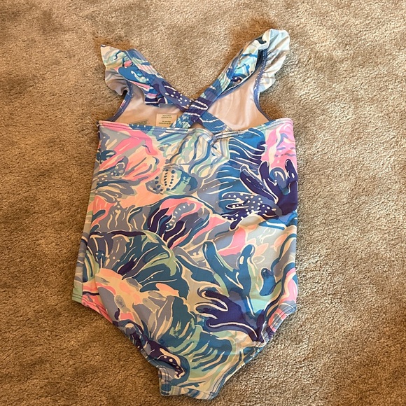 Lily Pulitzer girls bathing suit - Picture 2 of 2